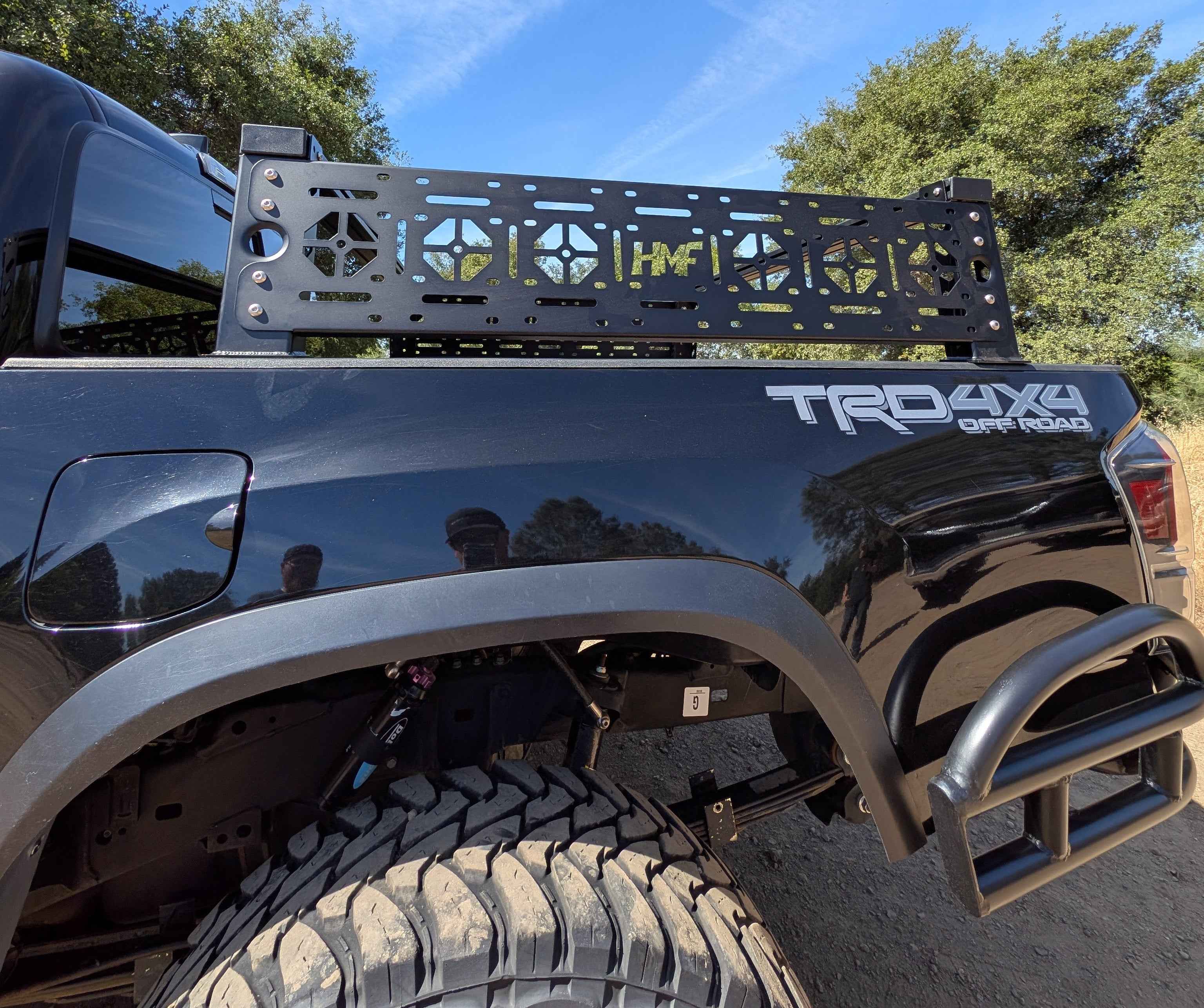 Modular Overland Rack System for Versatile Gear Mounting