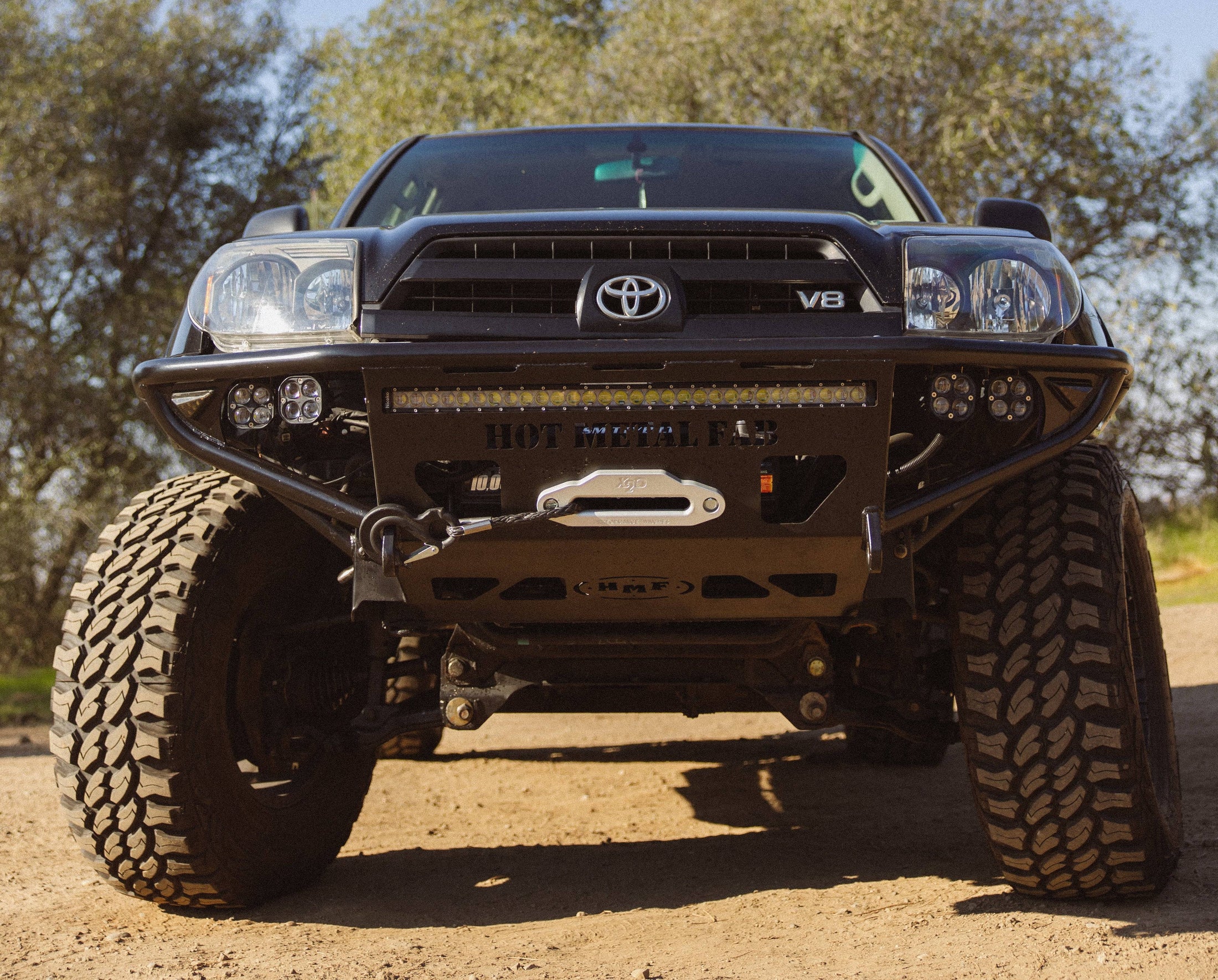 2003-2009 Toyota 4Runner (4th Gen) hybrid plate tube bumper - Hot Metal Fabrication