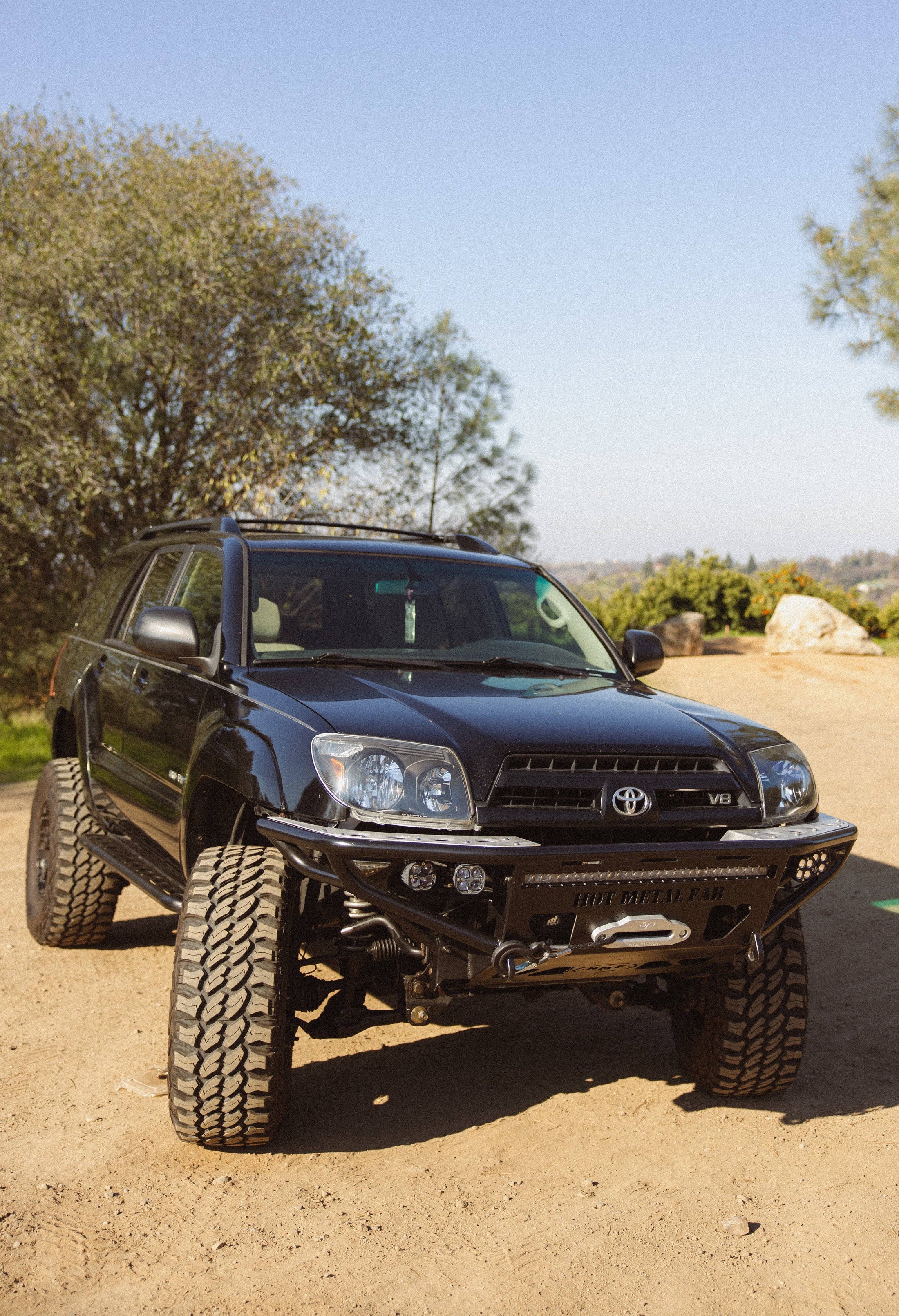 2003-2009 Toyota 4Runner (4th Gen) hybrid plate tube bumper - Hot Metal Fabrication