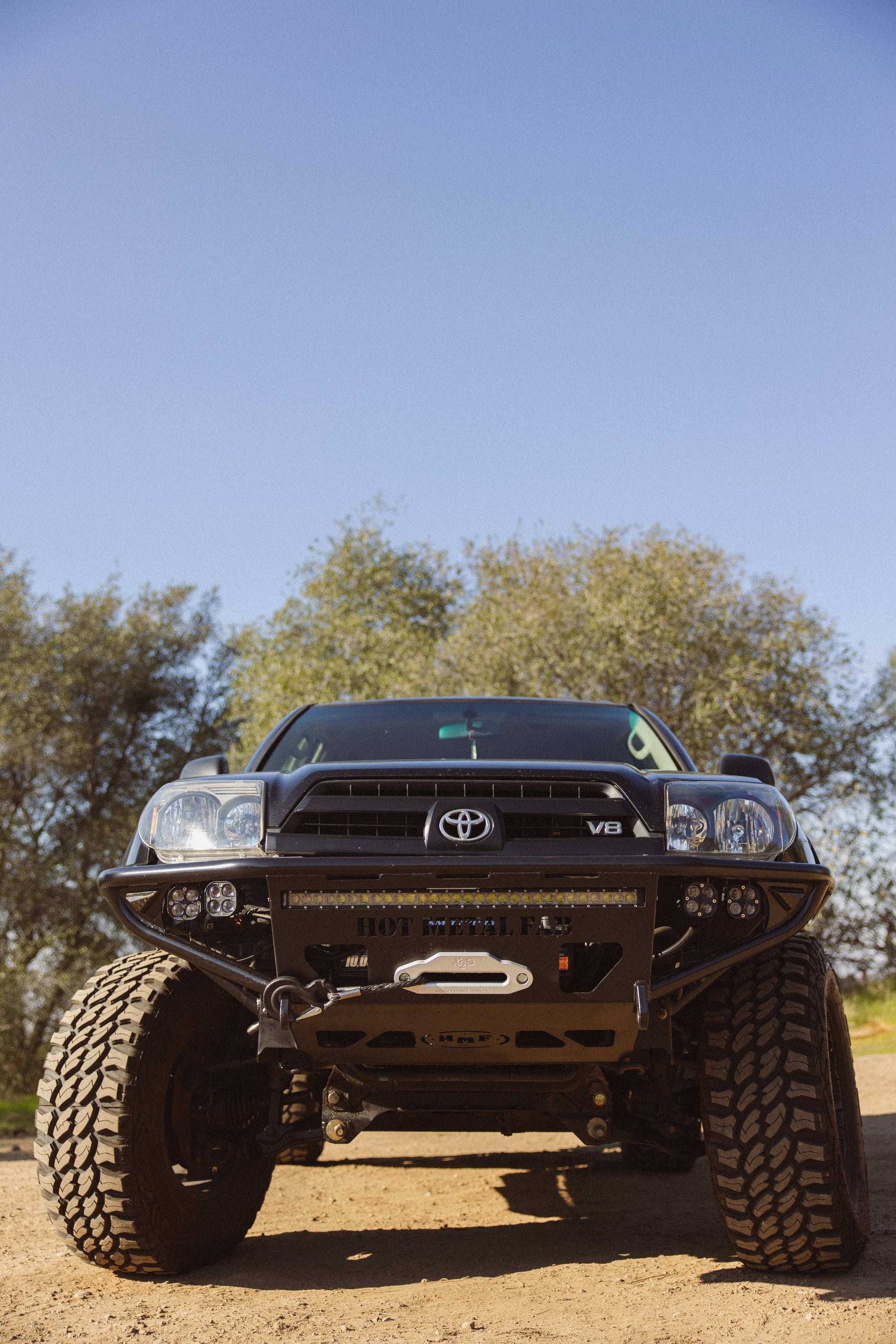 2003-2009 Toyota 4Runner (4th Gen) hybrid plate tube bumper - Hot Metal Fabrication