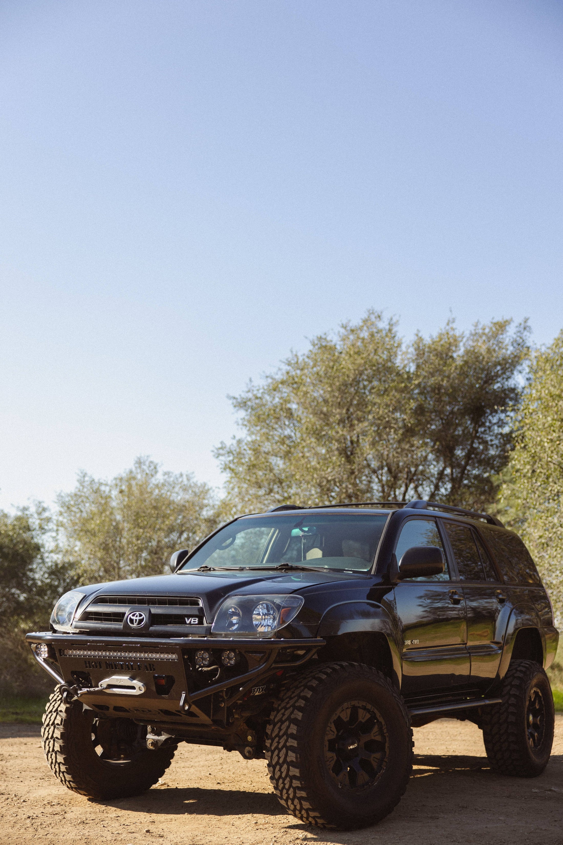 2003-2009 Toyota 4Runner (4th Gen) hybrid plate tube bumper - Hot Metal Fabrication