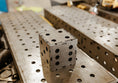 Load image into Gallery viewer, 4"x4"x4" Fabricators Builder Block - Dice Style - Hot Metal Fabrication