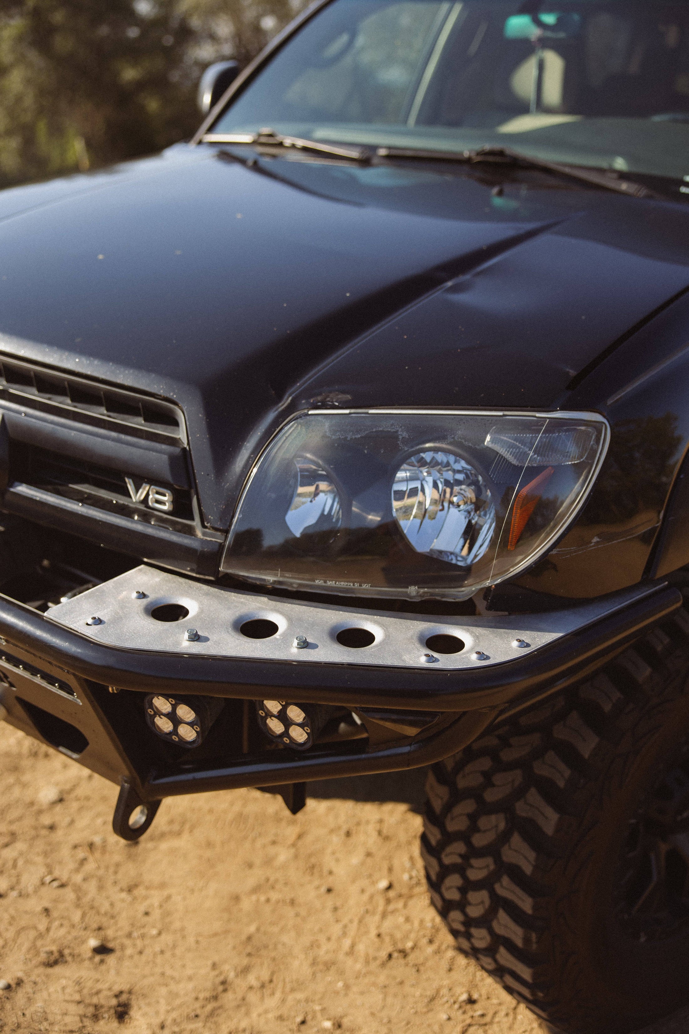 2003-2009 Toyota 4Runner (4th Gen) hybrid plate tube bumper