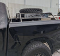 Load image into Gallery viewer, close up of the XL Universal Tire Carrier Bed Rack
