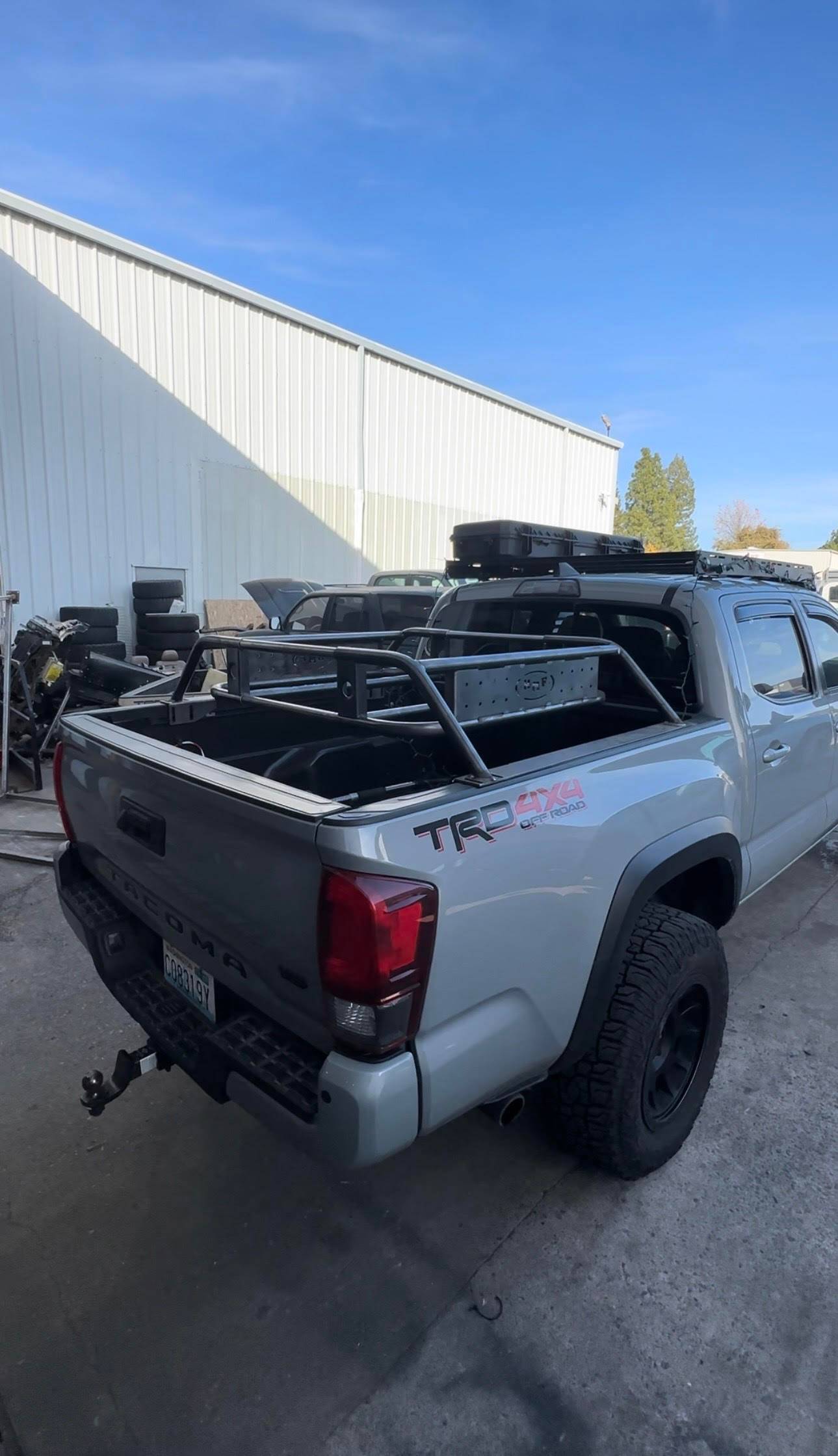 Universal Tire Carrier Bed Rack