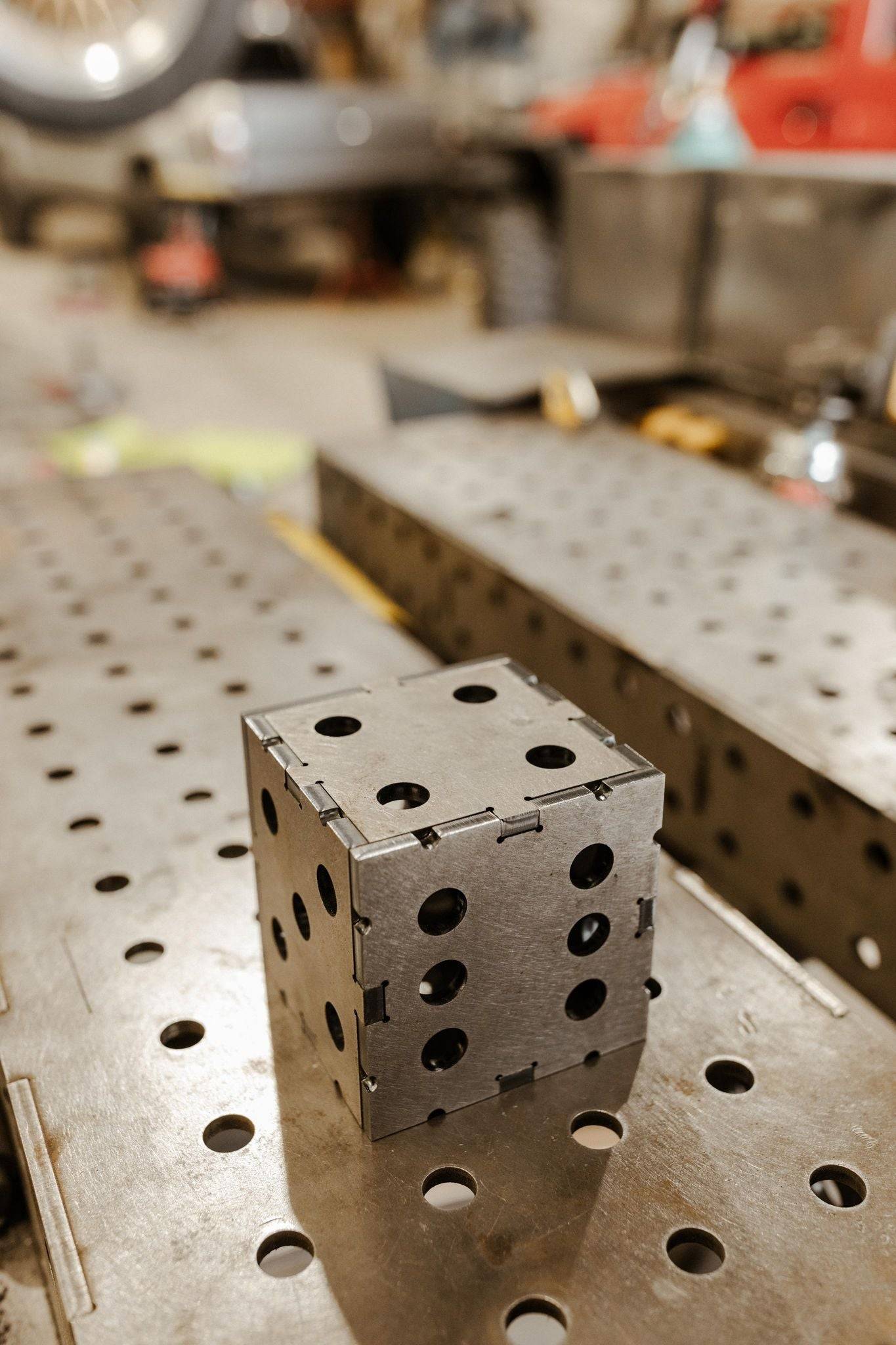 4"x4"x4" Fabricators Builder Block - Dice Style