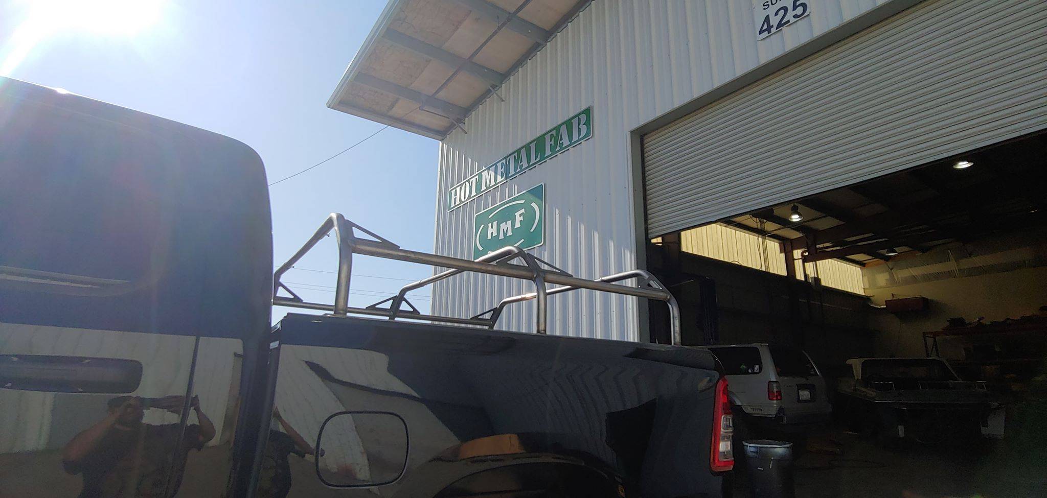 Hot Metal Fab Full-Length Over-The-Bed Rack - Hot Metal Fabrication