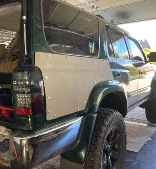 3rd Generation 4Runner Quarter Panel Armor