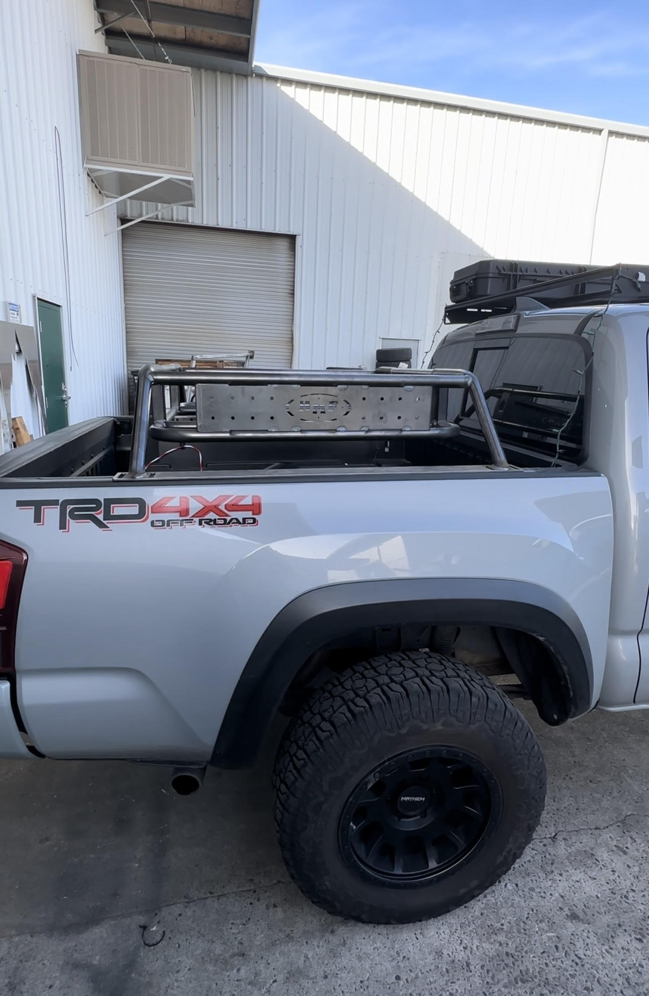 Universal Tire Carrier Bed Rack